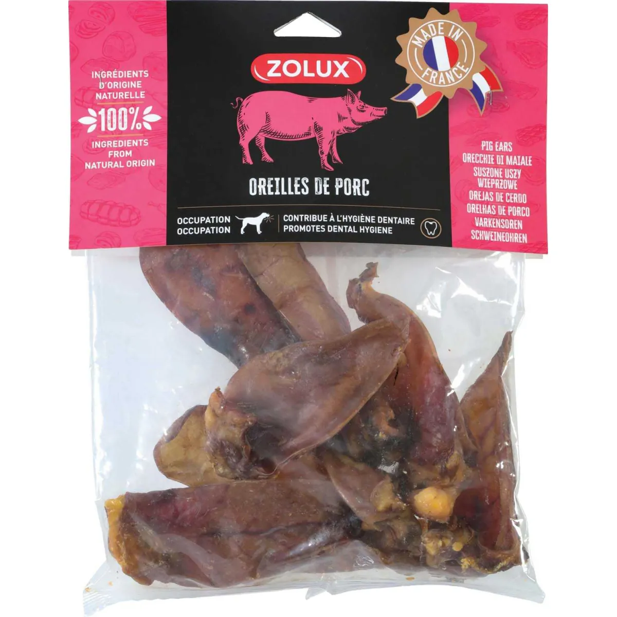 Zolux Pork Ear Cochon - 400 g