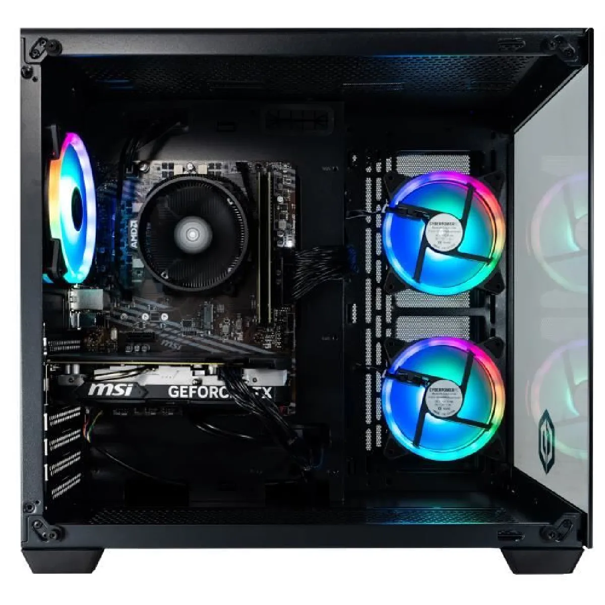 CyberPowerPC - Ryzen 5 5500 - RTX 4060 - PC - Rue du Commerce
