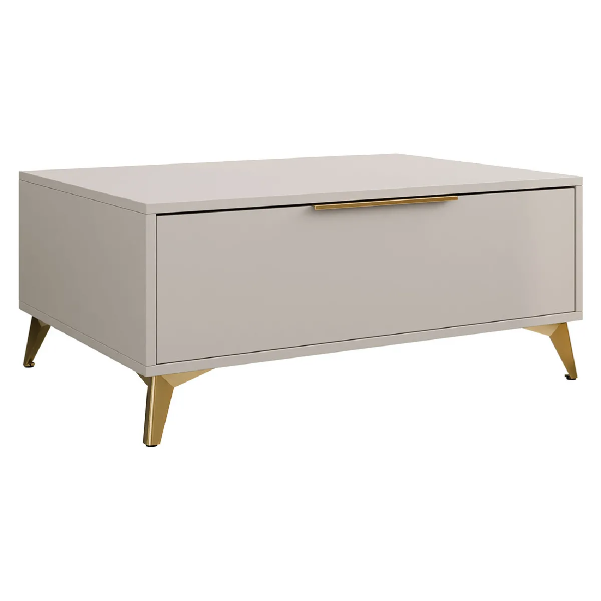 Meilleurs prix pour BESTMOBILIER Table basse Boccioni - Beige