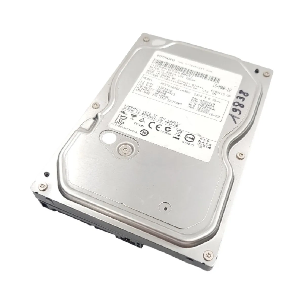 Disque dur interne HITACHI 80 Go – SATA - Accessoires informatique