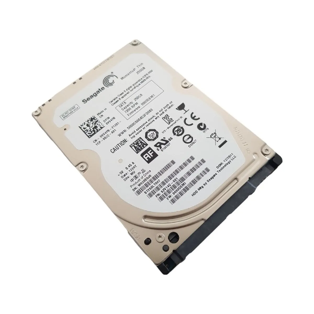 (未使用･未開封品)　SEAGATE 250GB 7200 RPM Momentus Thin - ST250LT007 p1m72rm Seagate ST250LT007 SATA Hard Drive
