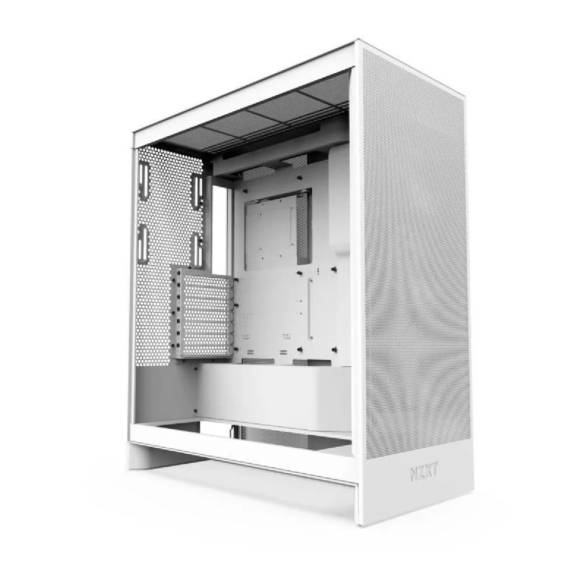 NZXT H7 Flow ATX White Tempered Glass