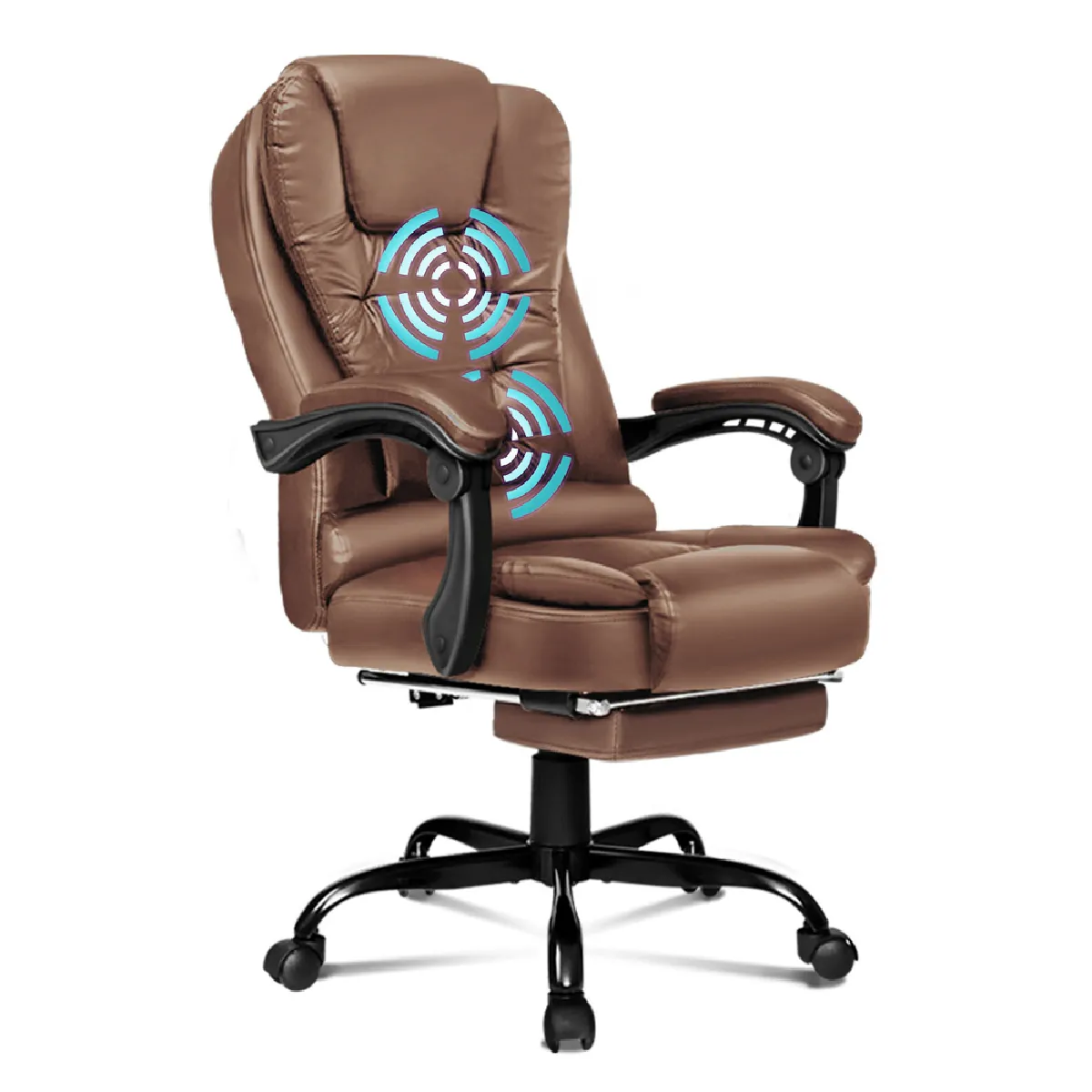 Alfordson Marron Siège Gamer