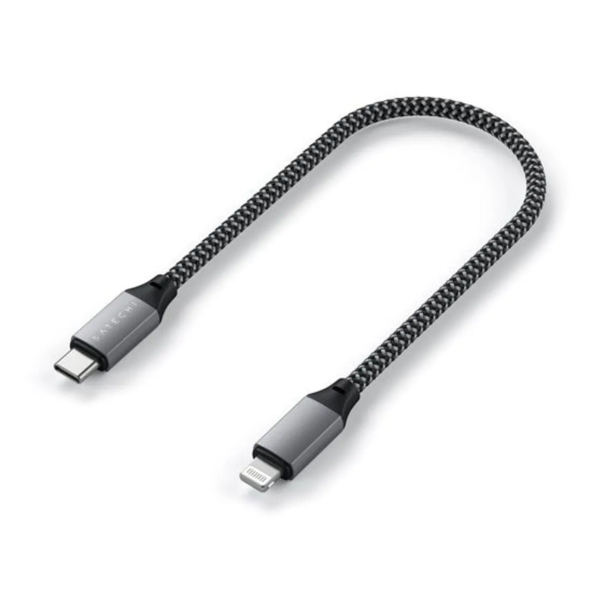 Satechi Gris Câble Usb-C Vers Lightning - 25Cm