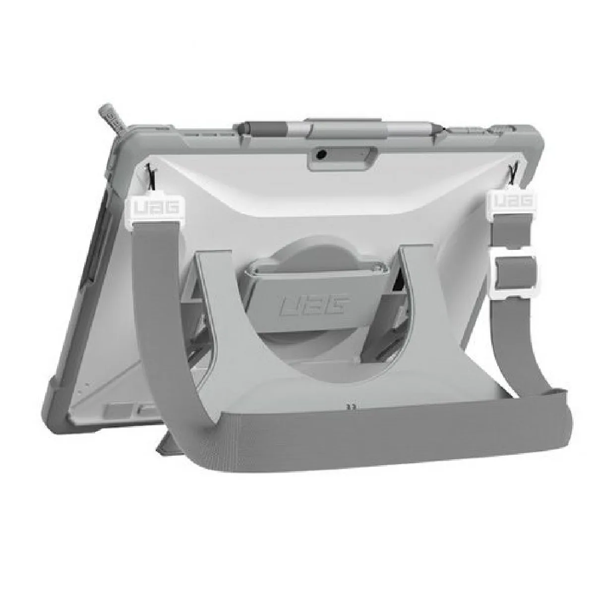 Uag Gris Coque Plasma Healthcare Avec Sangle Et Dragonne Pour Surface Pro 9