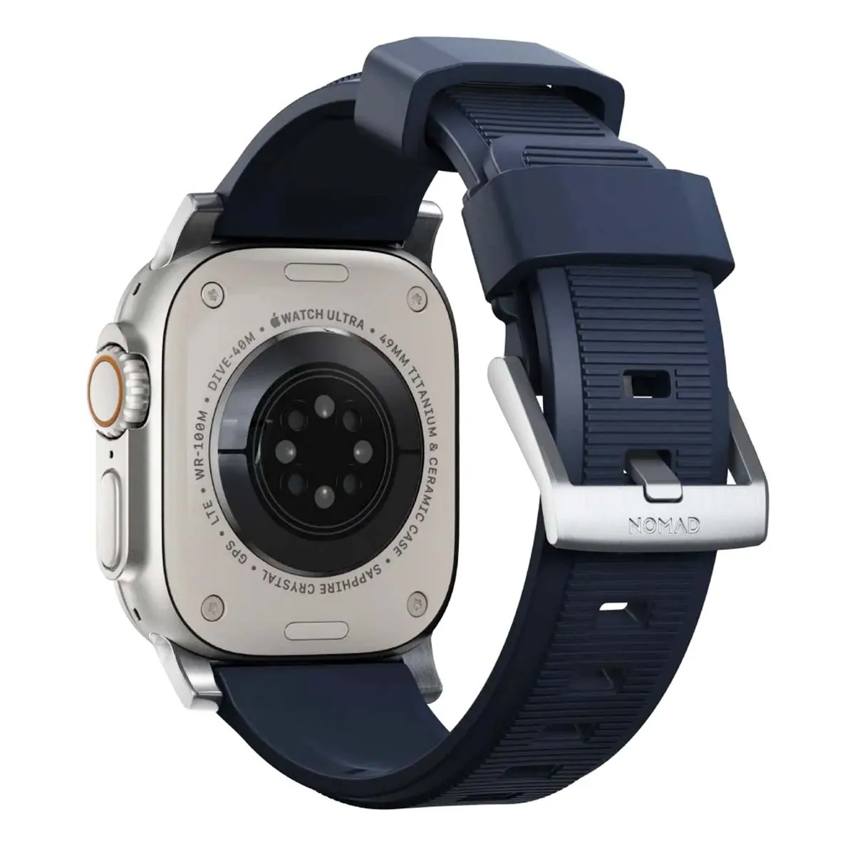 Nomad Argent Bracelet Pour Apple Watch 6-9/Se/Ultra