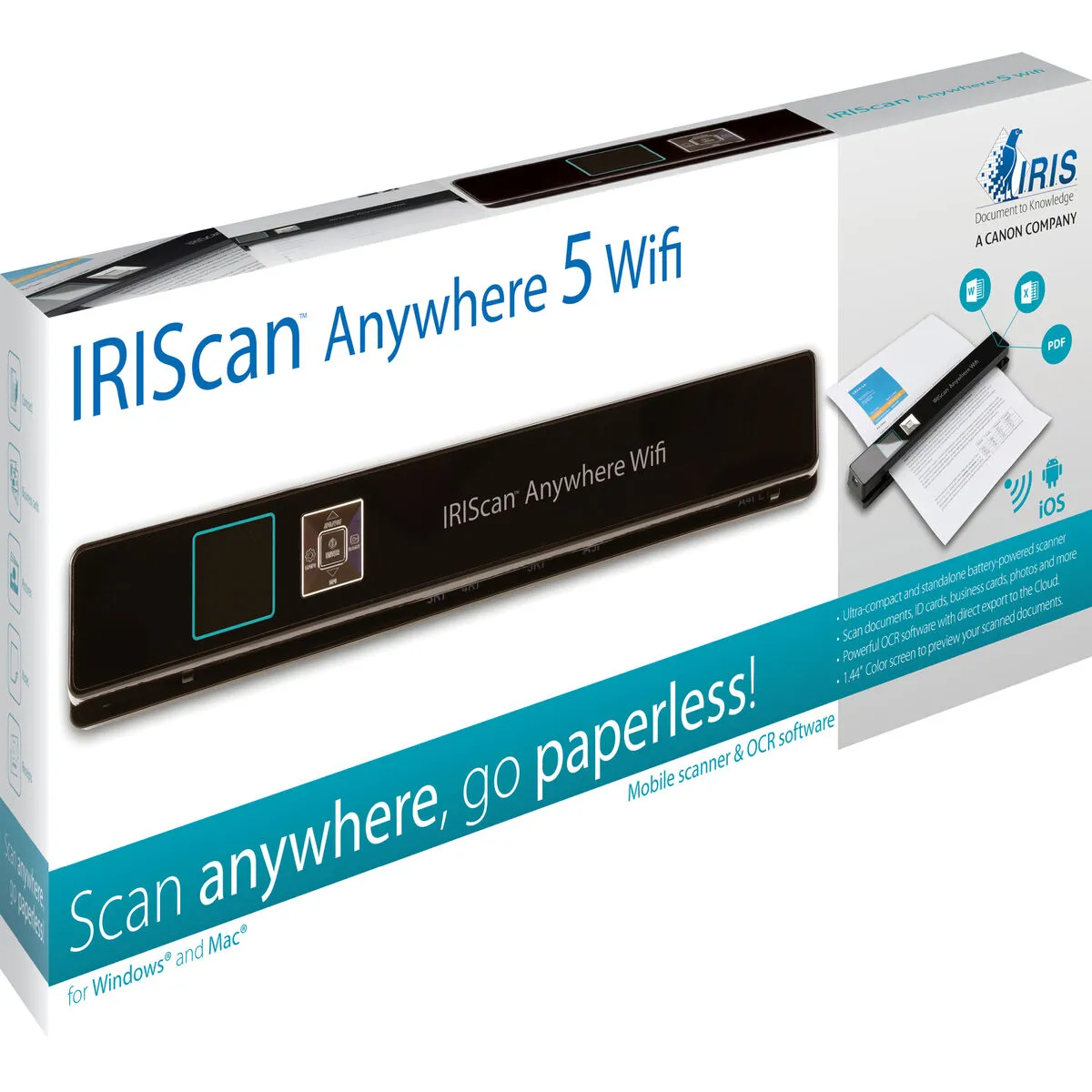 IRIS Scanner can Anywhere 5 WiFi