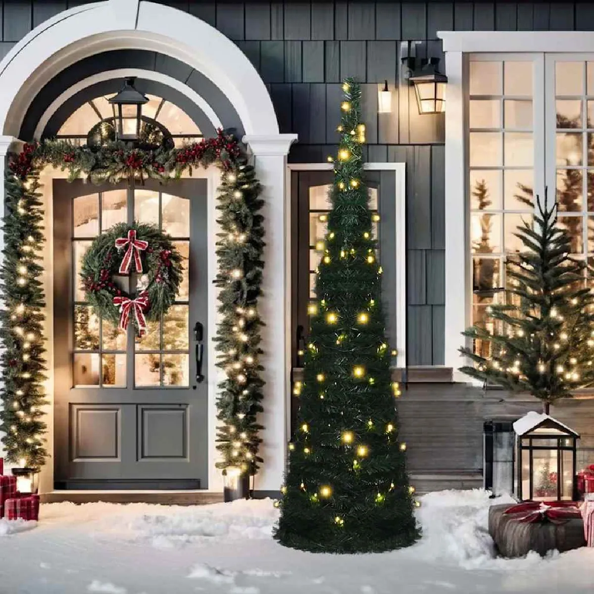Vidaxl Clair/Vert Sapin De Noël Artificiel - 210 Cm