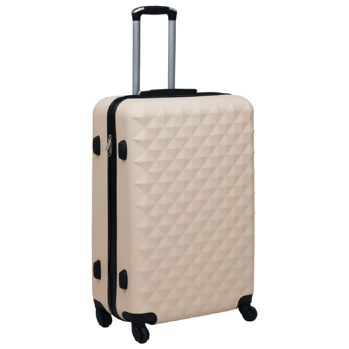 VidaXL Valise Rigide Doré