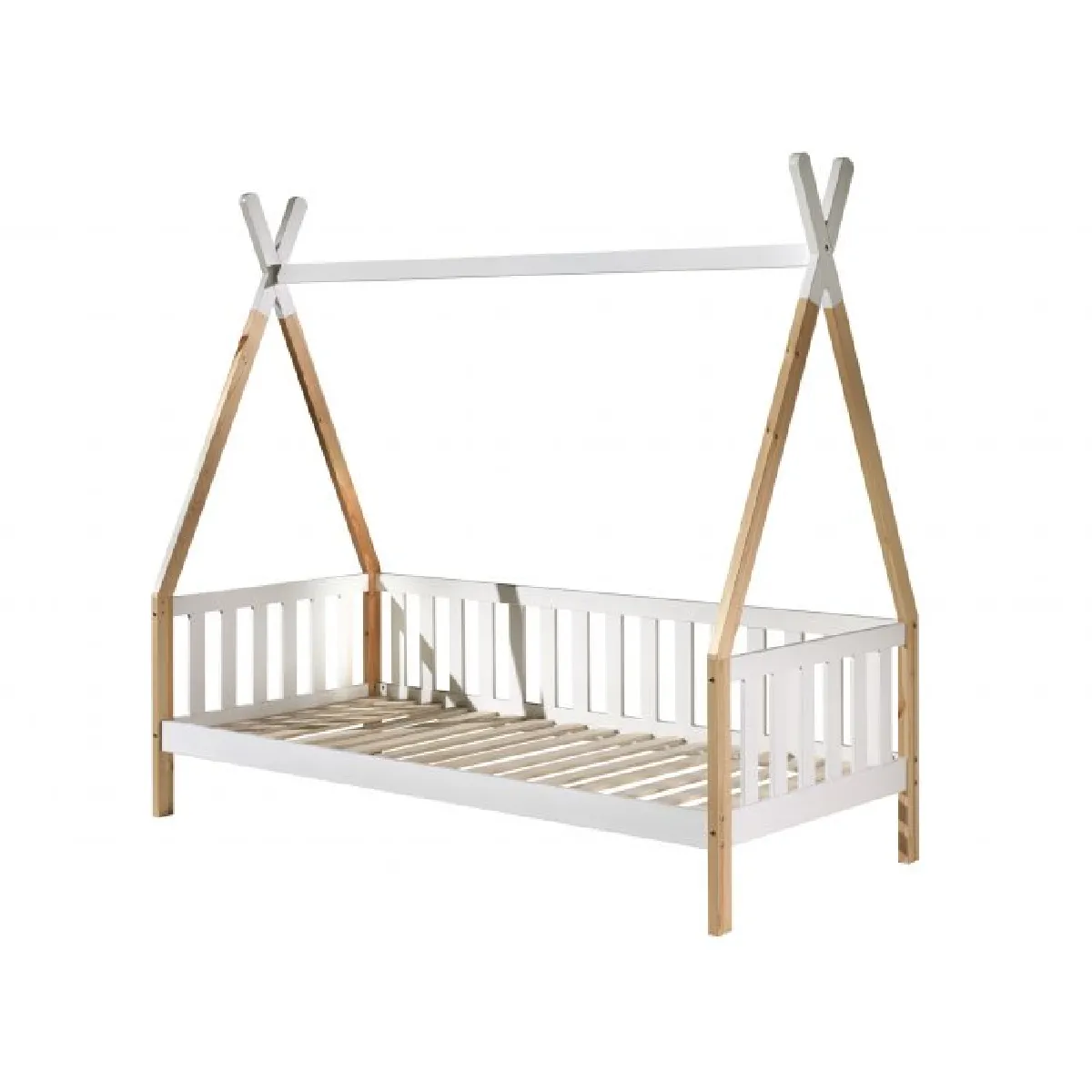VIPACK Lit Tipi 90x200 cm - Blanc VIPACK Lit Tipi 90x200 cm - Blanc