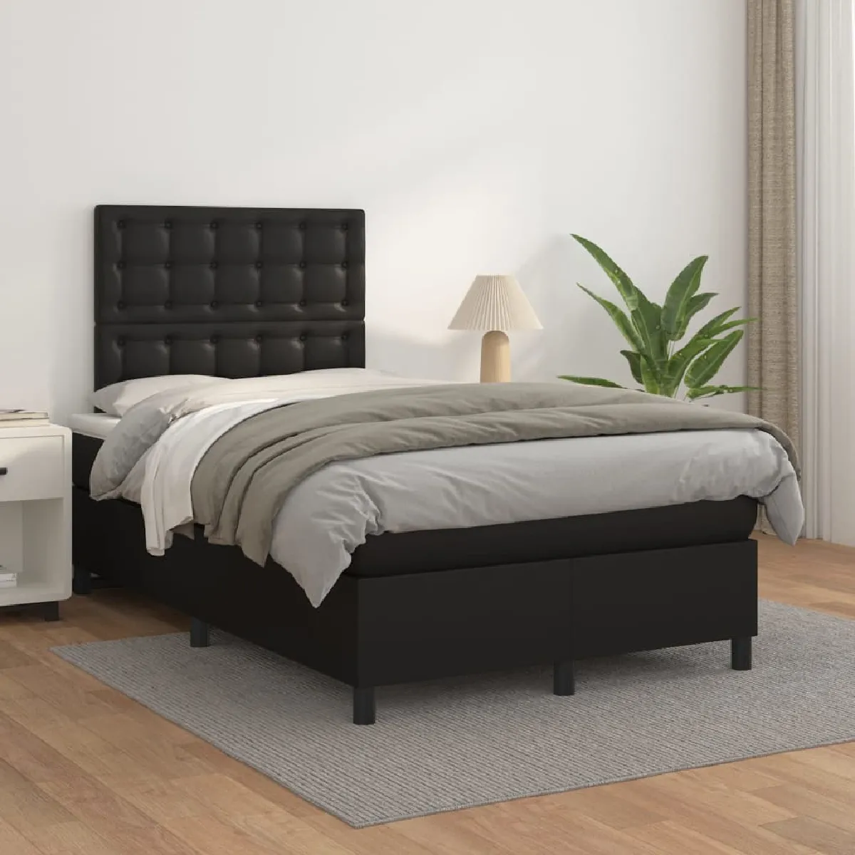 VIDAXL Sommier à lattes de lit Matelas 120x200 cm - vue 2