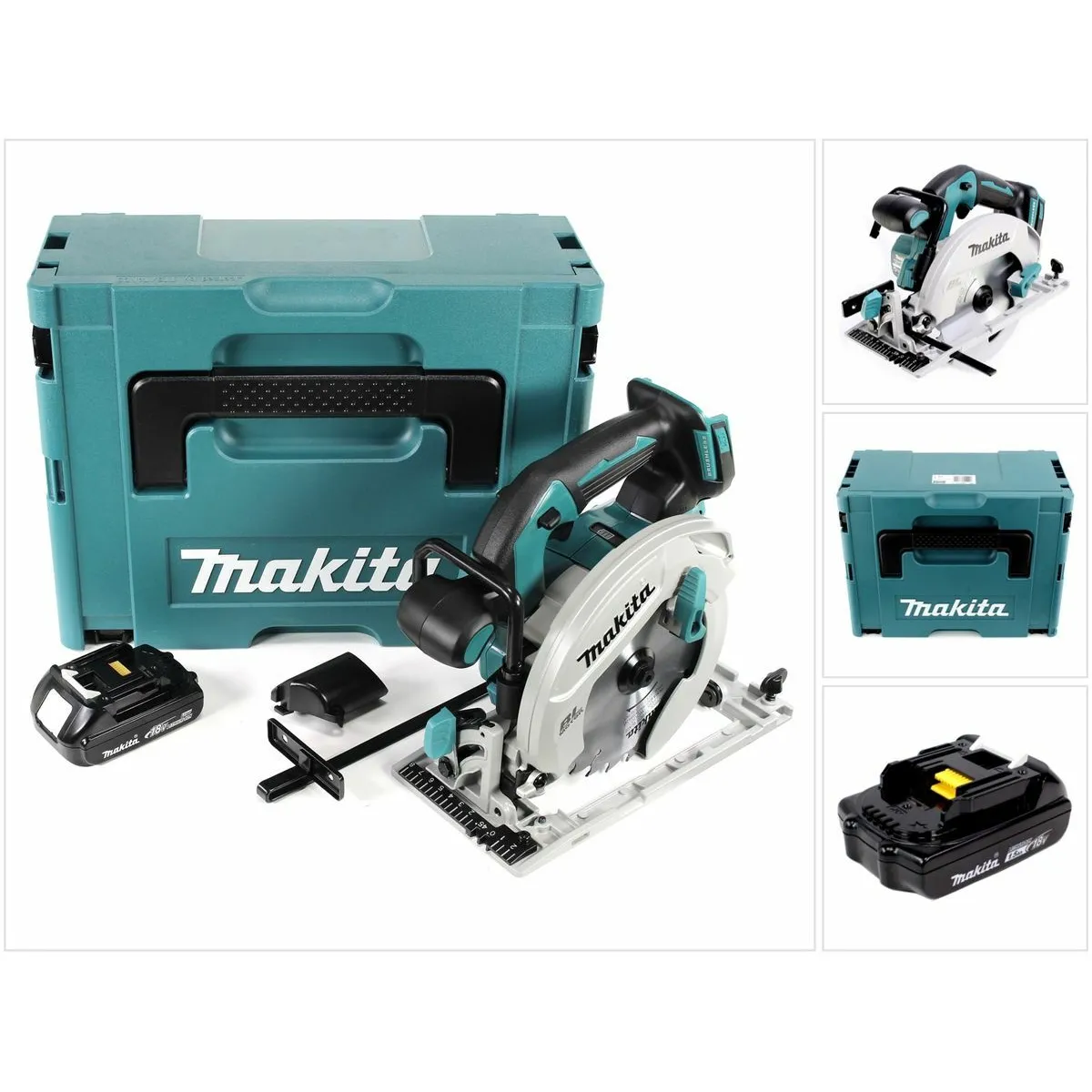 MAKITA  DHS680Y1J, 18 V, 3,3 kg, 170 mm, 350 mm, 238 mm