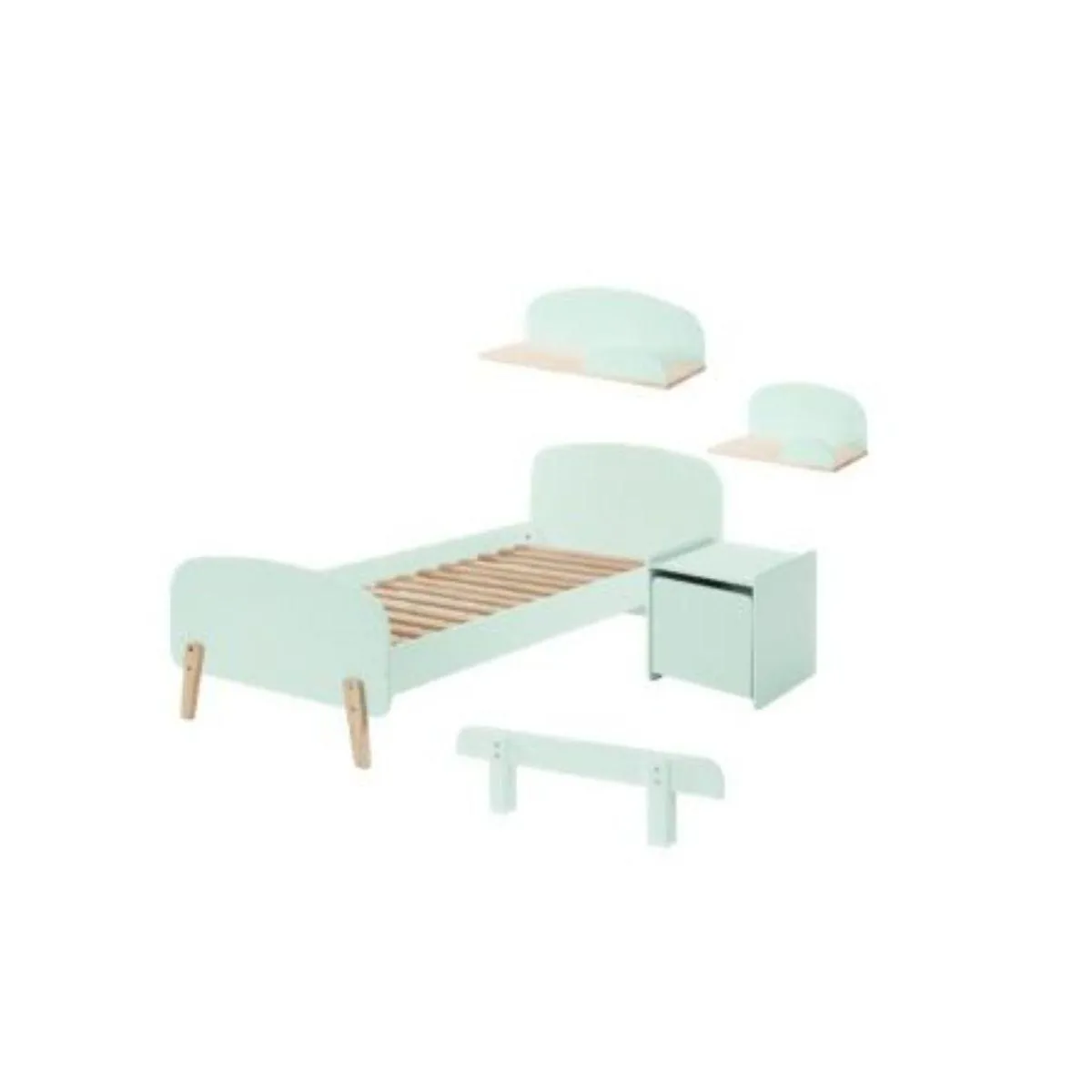Vipack KIDDY - 90 x 200 cm - Menthe