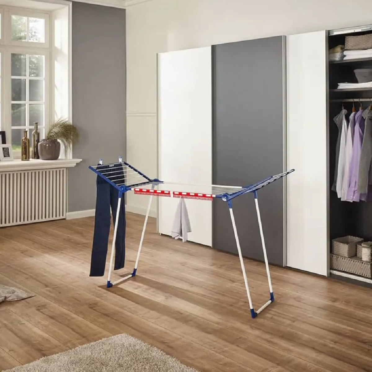 Drogingssteun Leifheit Pegasus 150 Solid Slim