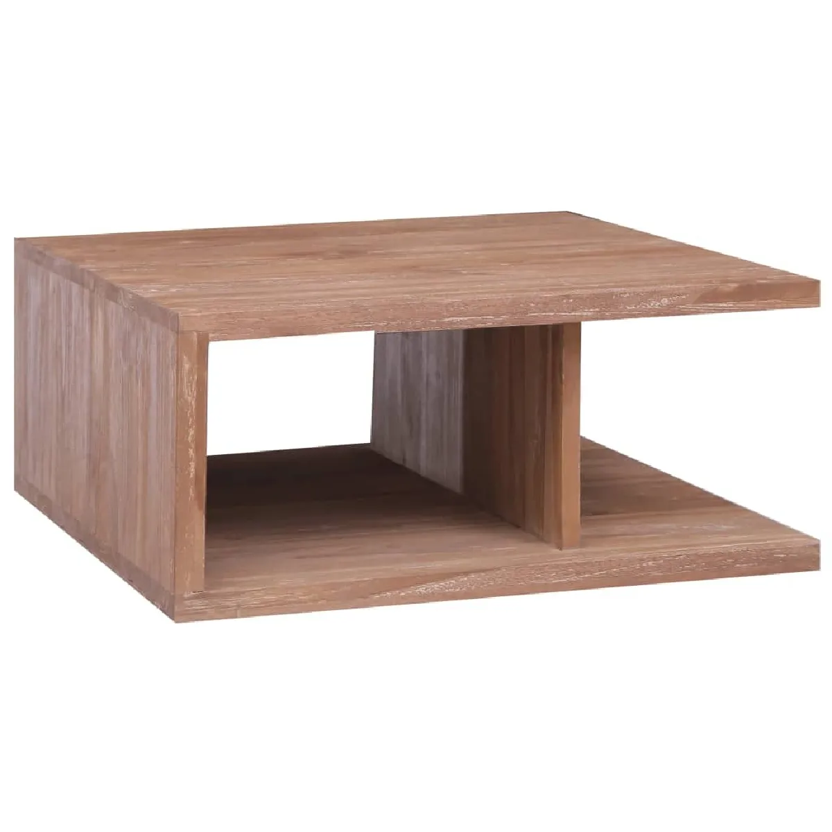 Comparer les prix de Maison Chic Table basse - Bois de teck massif