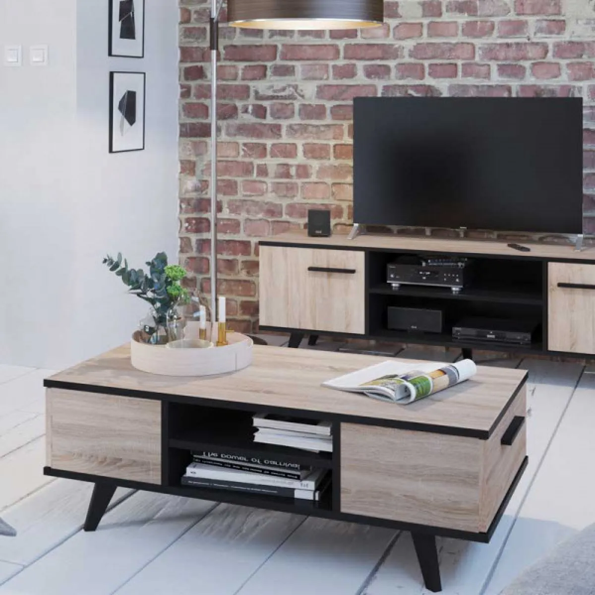 Comparer les prix de Dansmamaison Avignon Chêne/Noir