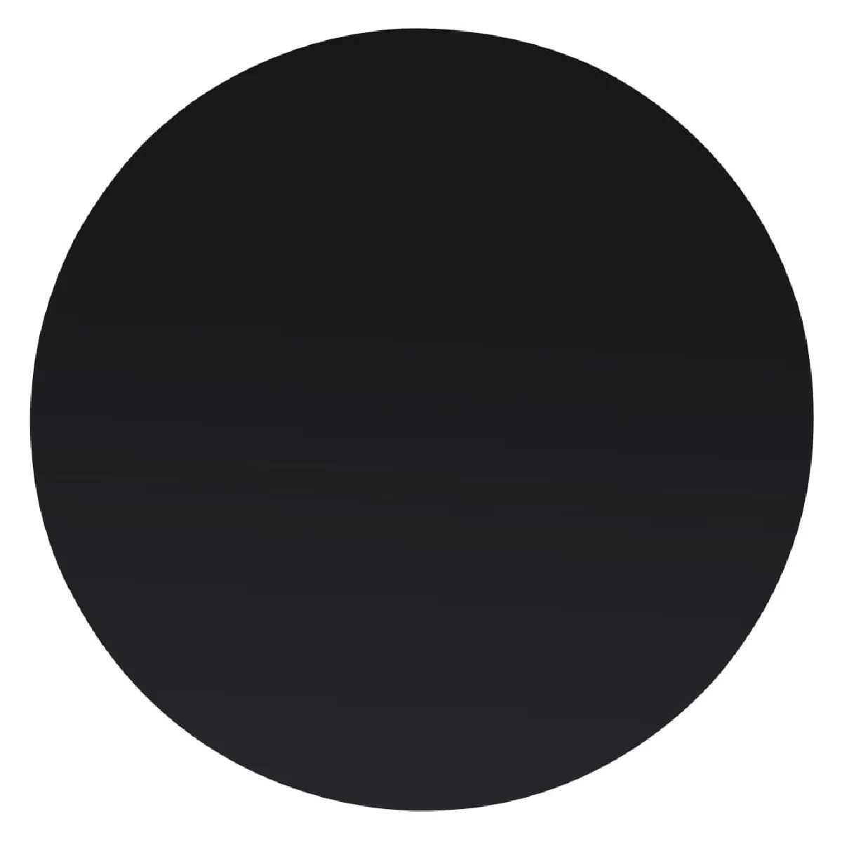 VIDAXL Dessus de table rond Verre trempé - vue 2