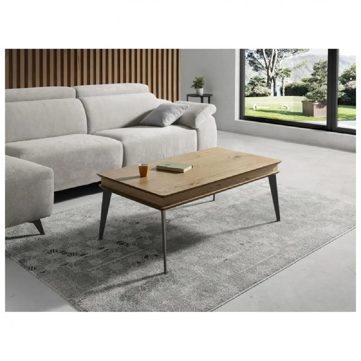 Meilleurs prix pour Inside 75 Table Basse Relevable KITA 110 cm