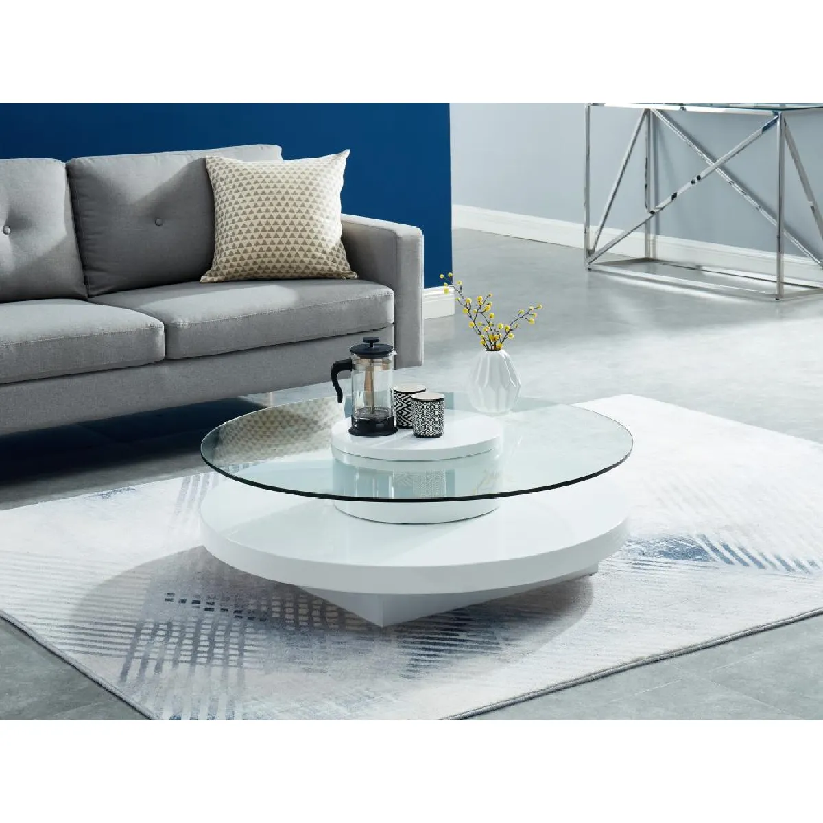 Comparer les prix de VENTE-UNIQUE Table basse RYHALI