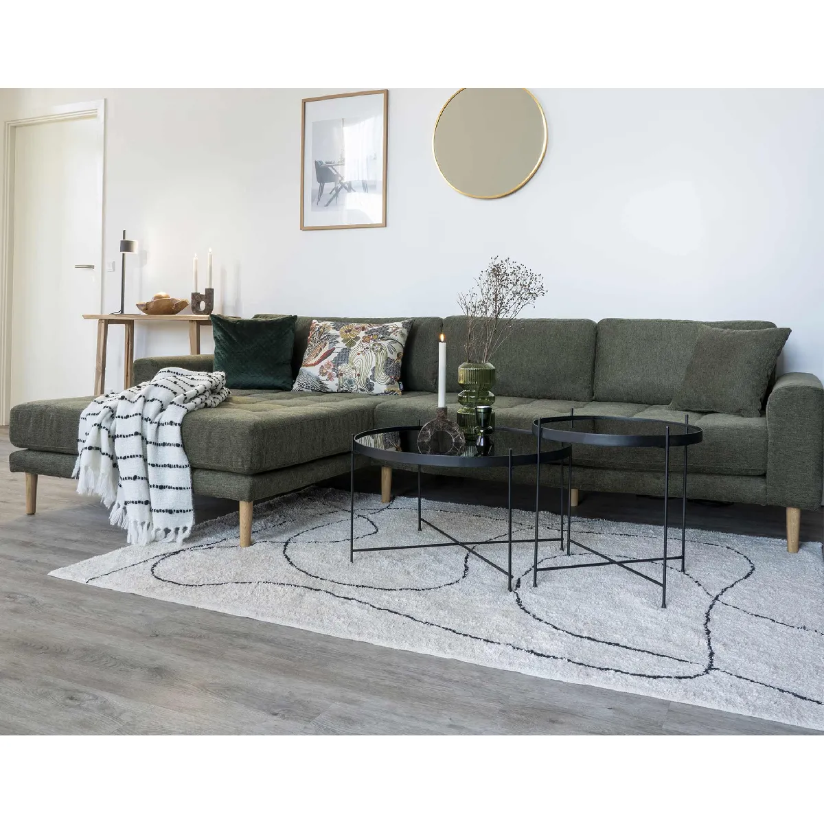 Comparer les prix de Lisa Design Table basse Glina 48 cm