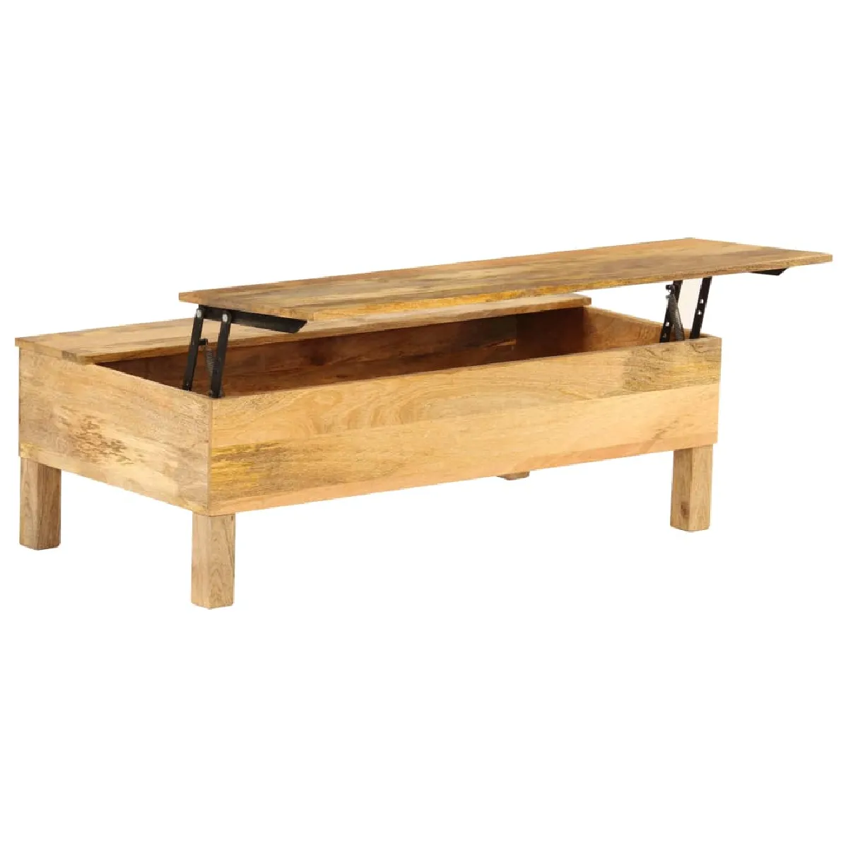 vidaXL Table basse bois de manguier - vue 7