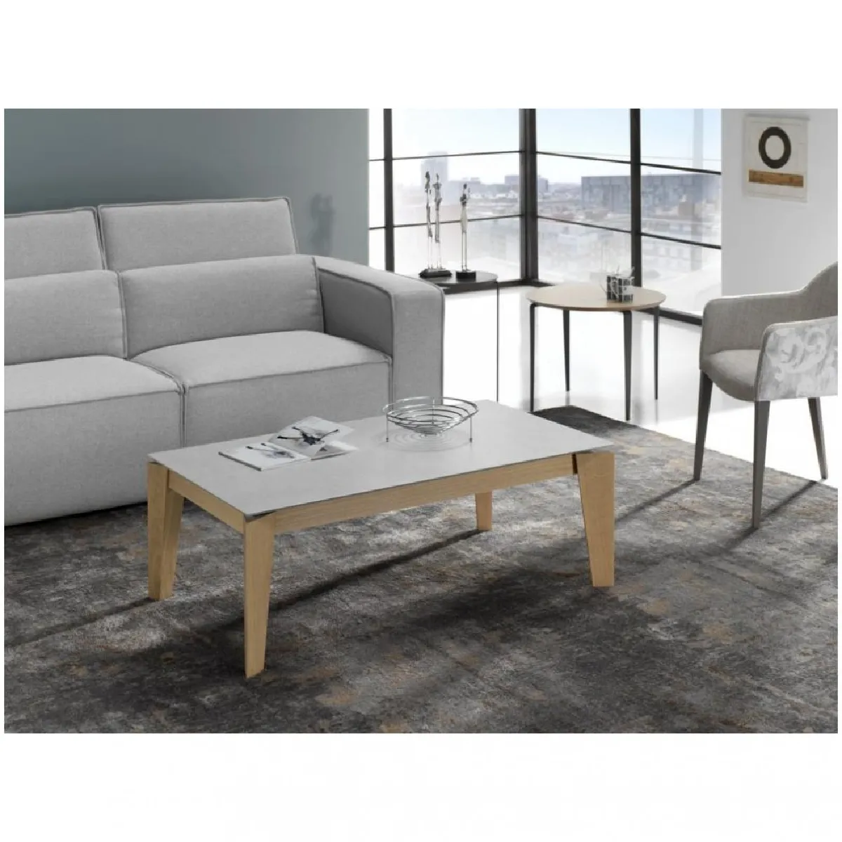 Meilleurs prix pour Inside 75 Table basse relevable GEO 115 x 65 x 40 cm