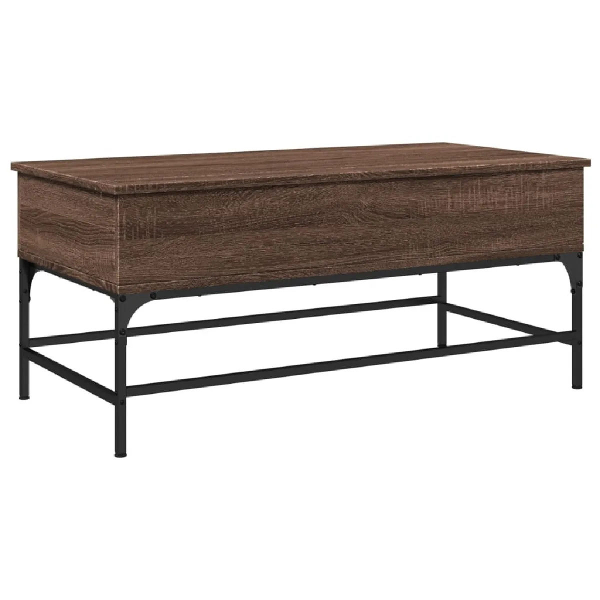 Comparer les prix de Maison Chic Table basse 100 cm - Chêne marron