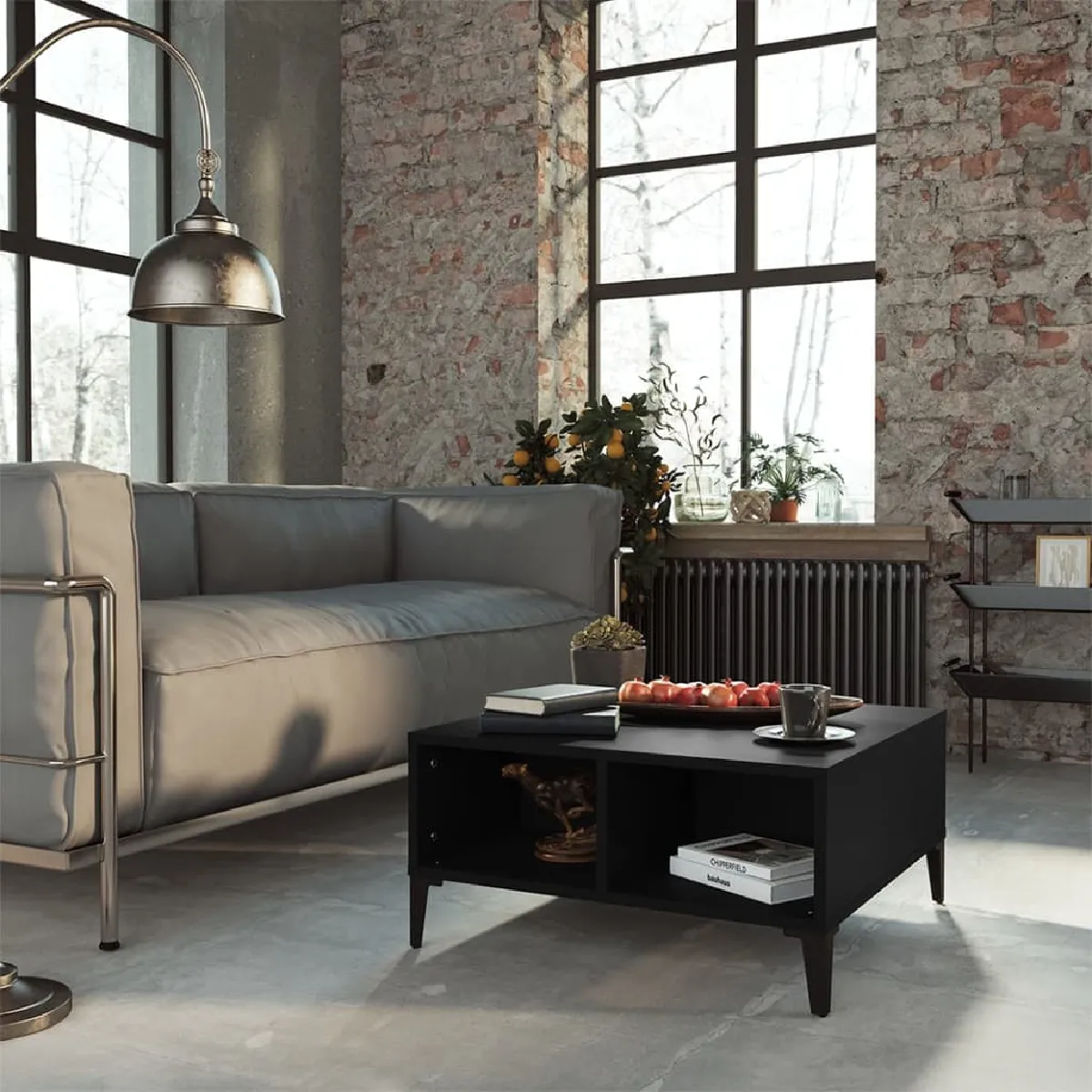 vidaXL Table Basse Bois d'Ingénierie