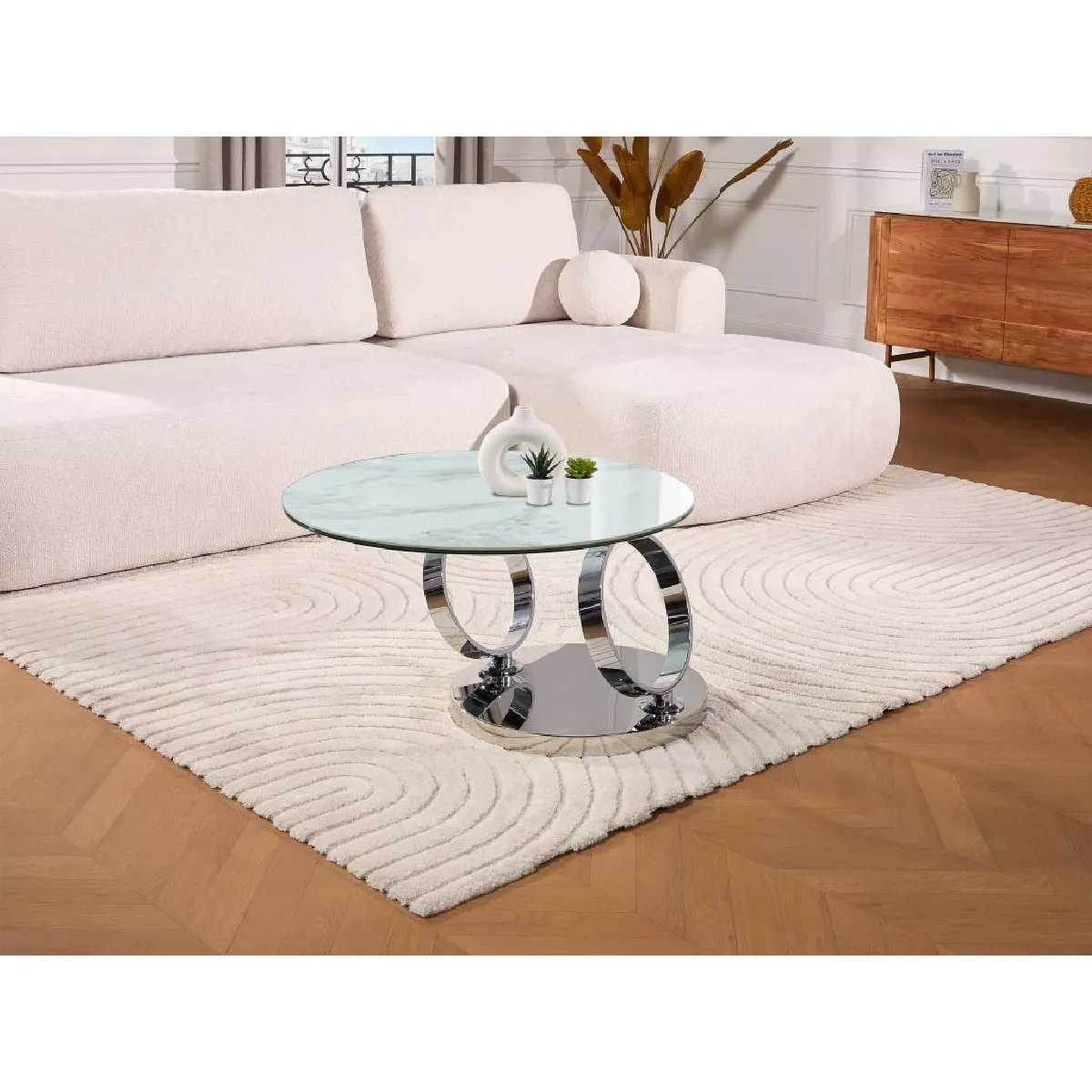 Meilleurs prix pour Table basse JOLINE - Effet marbre