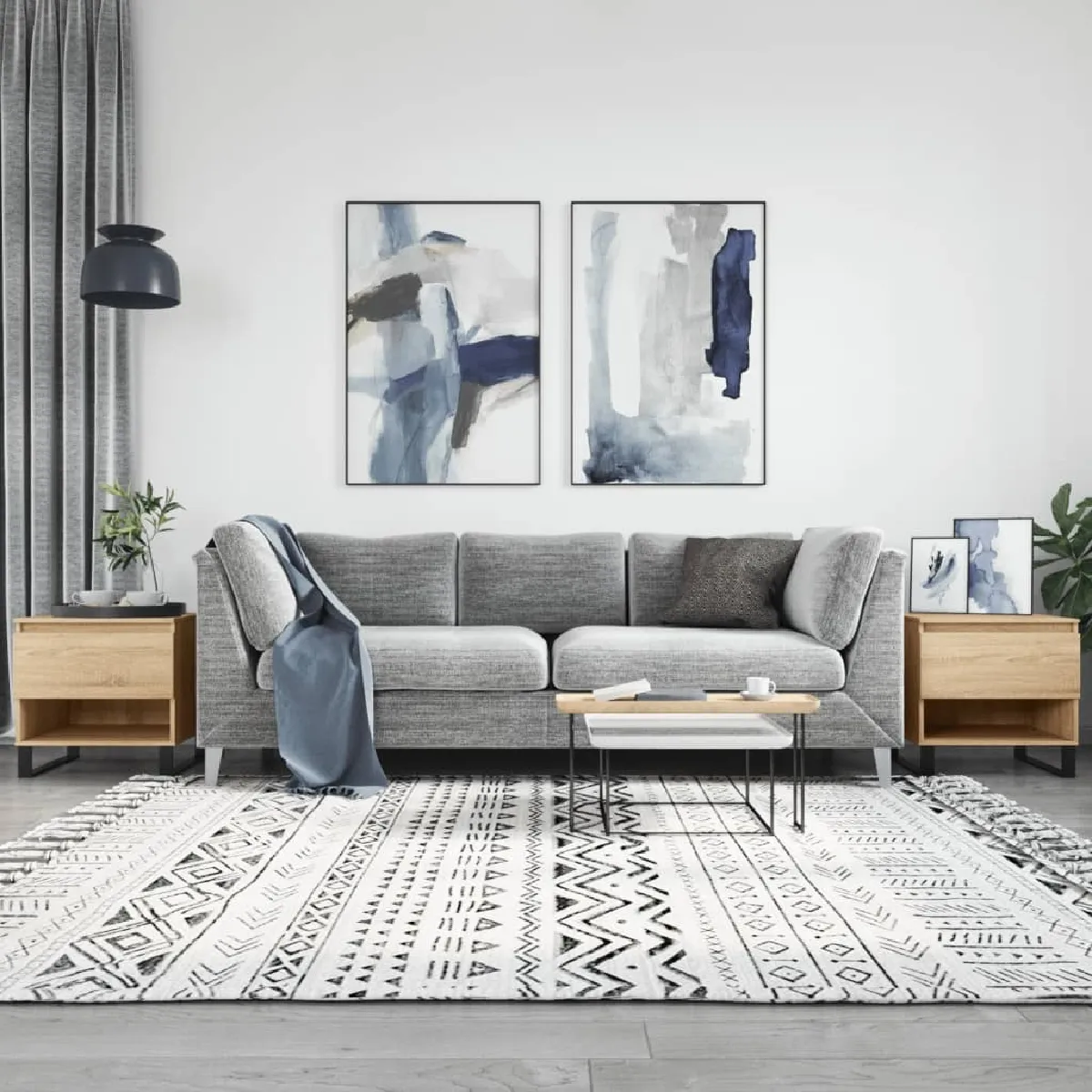 Meilleurs prix pour Maison Chic Lot de 2 tables basses - Chêne sonoma