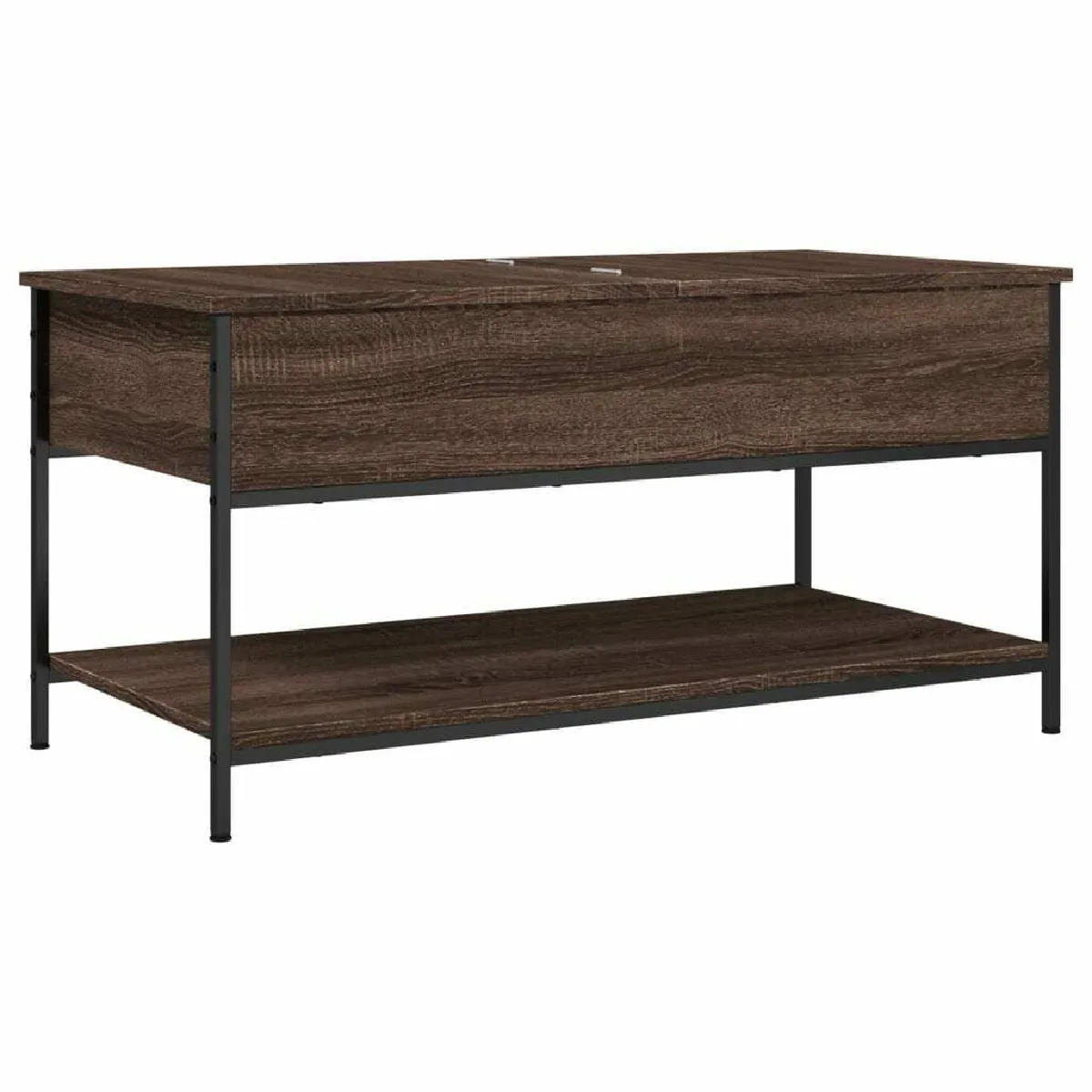 Comparer les prix de Maison Chic Table basse - 100x50x50 cm - Chêne marron