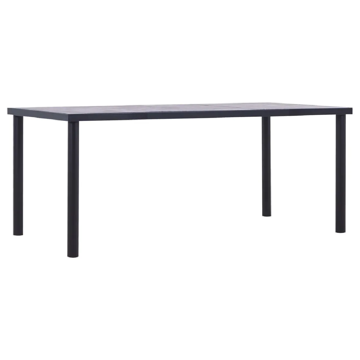 Premium Xl Table A Manger Fixe Sans Tiroir Rectangulaire En Mdf L 180 Cm - Image 3