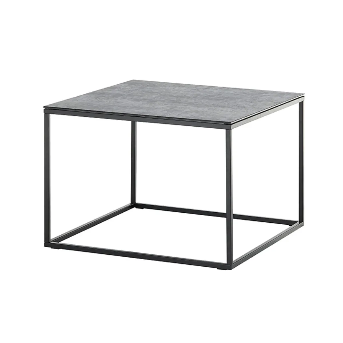 Meilleurs prix pour Pegane Table basse carrée - Gris