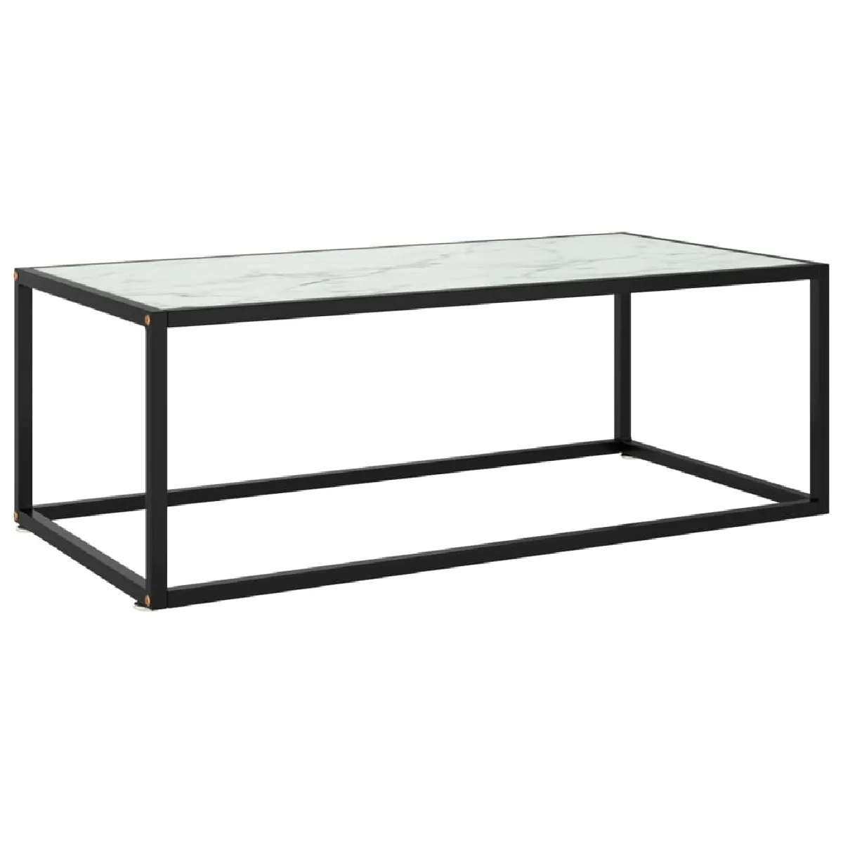 Comparer les prix de Maison Chic Table Basse Noir et Verre
