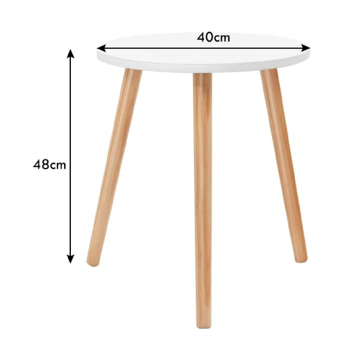Comparer les prix de Table basse style scandinave - Blanc