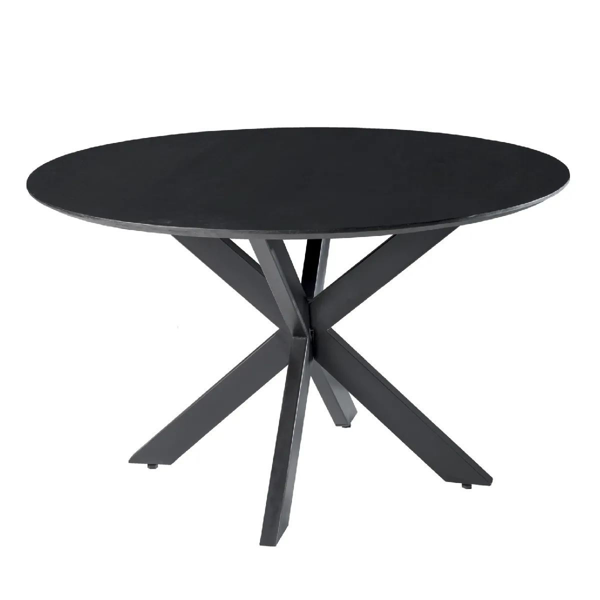Meilleurs prix pour Moloo URBAN Table Ronde 6 Pers. - D130 cm   Acacia Noir