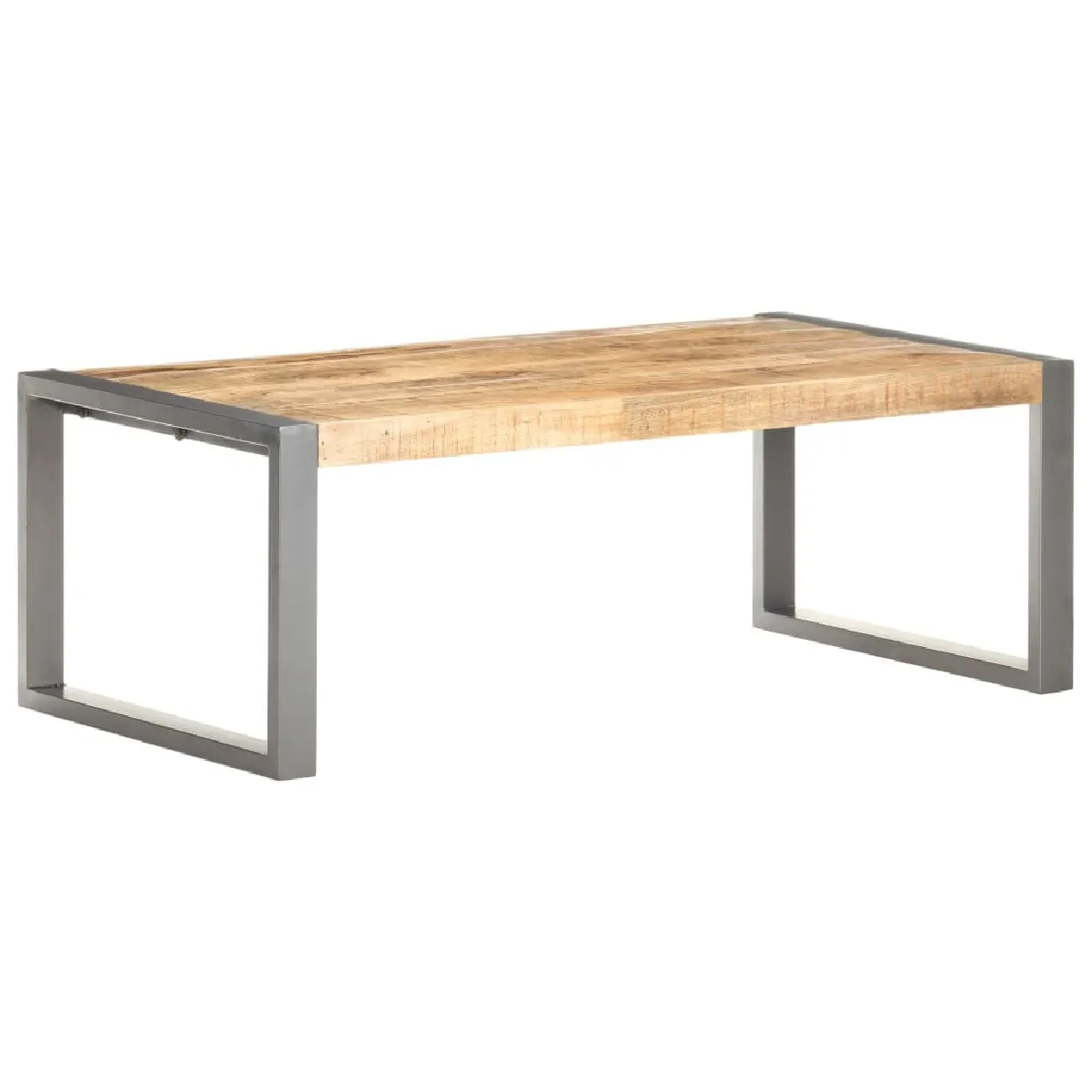 Comparer les prix de Maison Chic Table basse bois de manguier - Gris