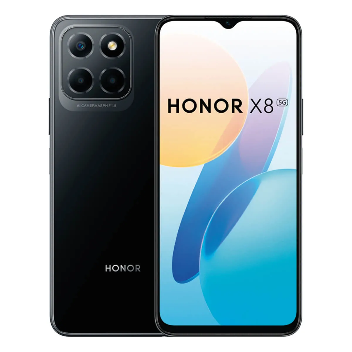 HONOR  x8 5g 6go/128go noir (midnight black) double sim tfy-lx1