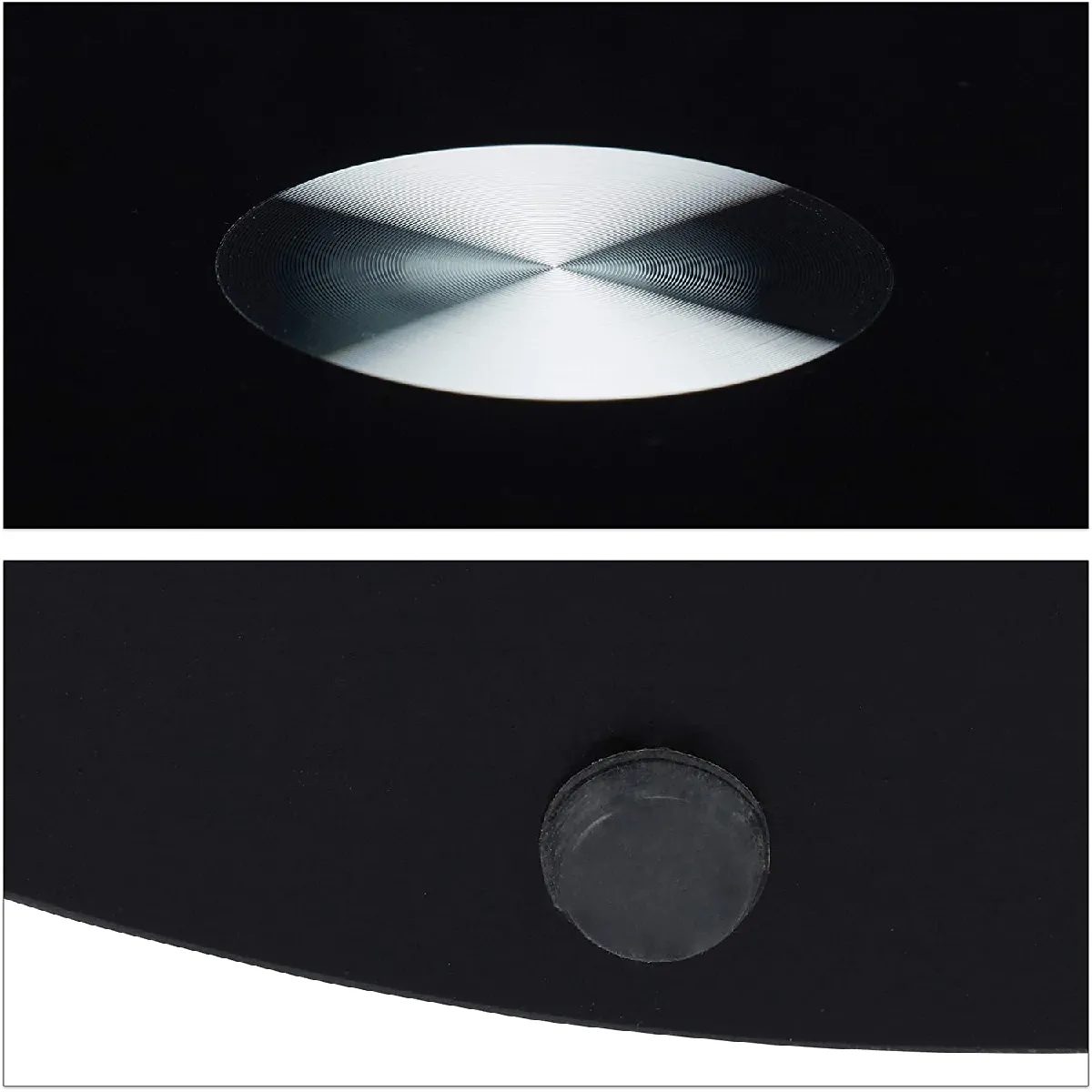 Comparer les prix de Helloshop26 Table basse d’appoint ronde - Noir