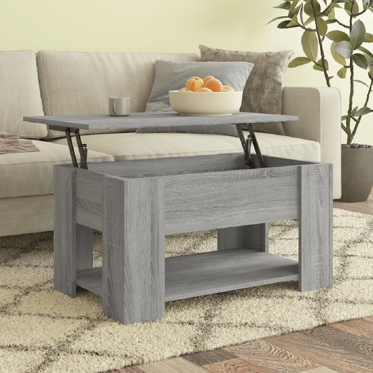 vidaXL Table basse Sonoma - vue 7