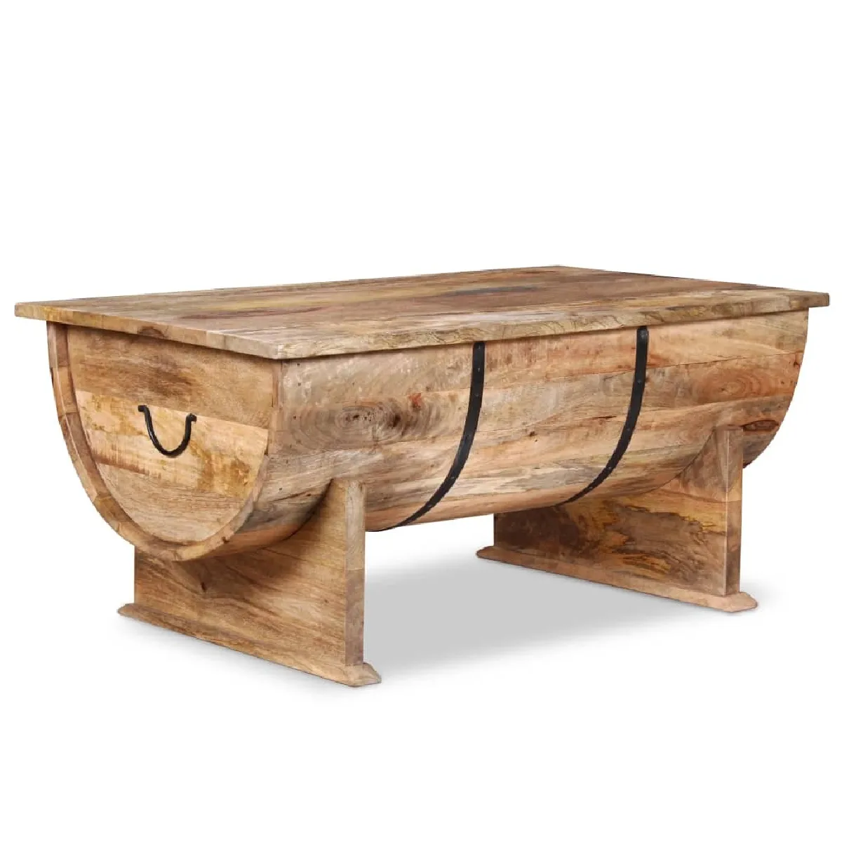 Comparer les prix de Maison Chic Table basse Bois de manguier 88x50x40 cm