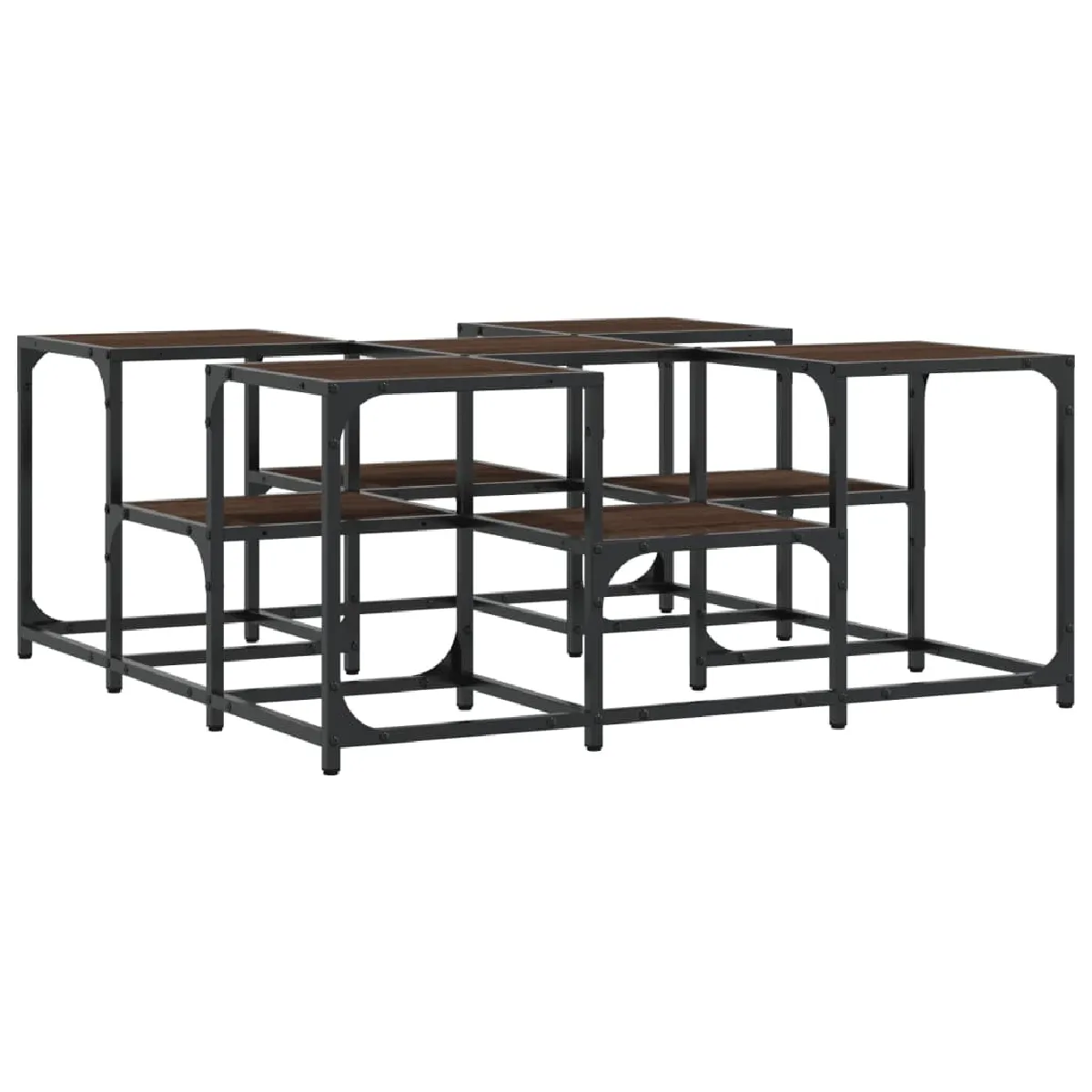 Meilleurs prix pour Maison Chic Table basse - Chêne Marron 91x91x40 cm