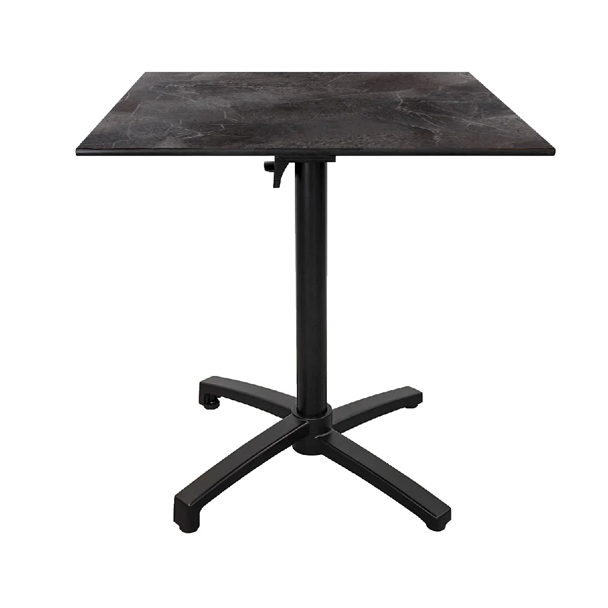 Restootab Table de jardin carrée pliante - vue 3