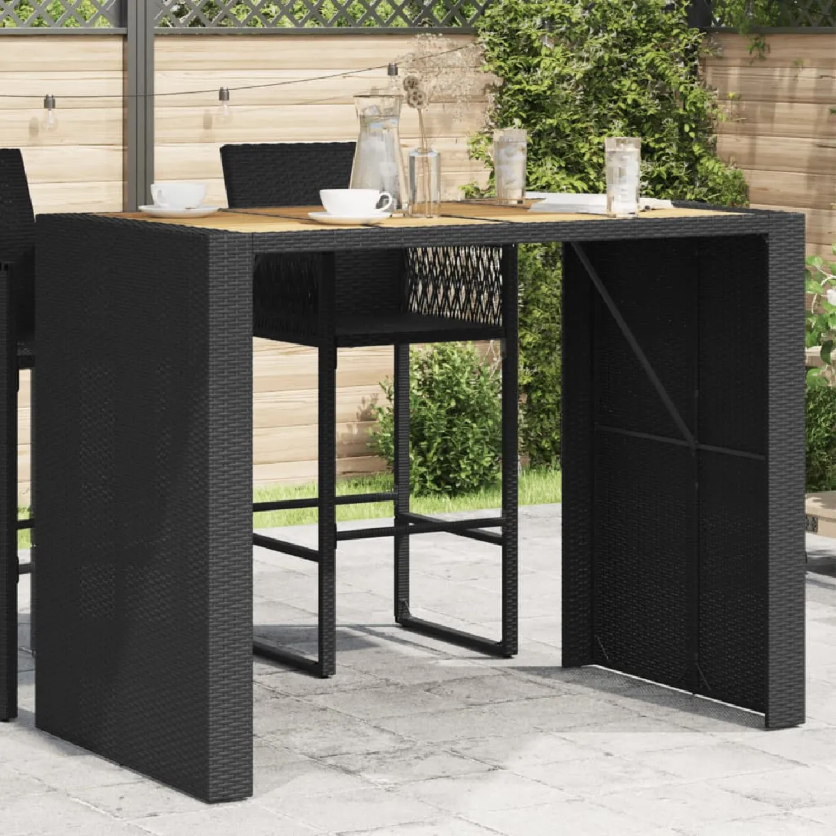 vidaXL Table de bar - vue 7