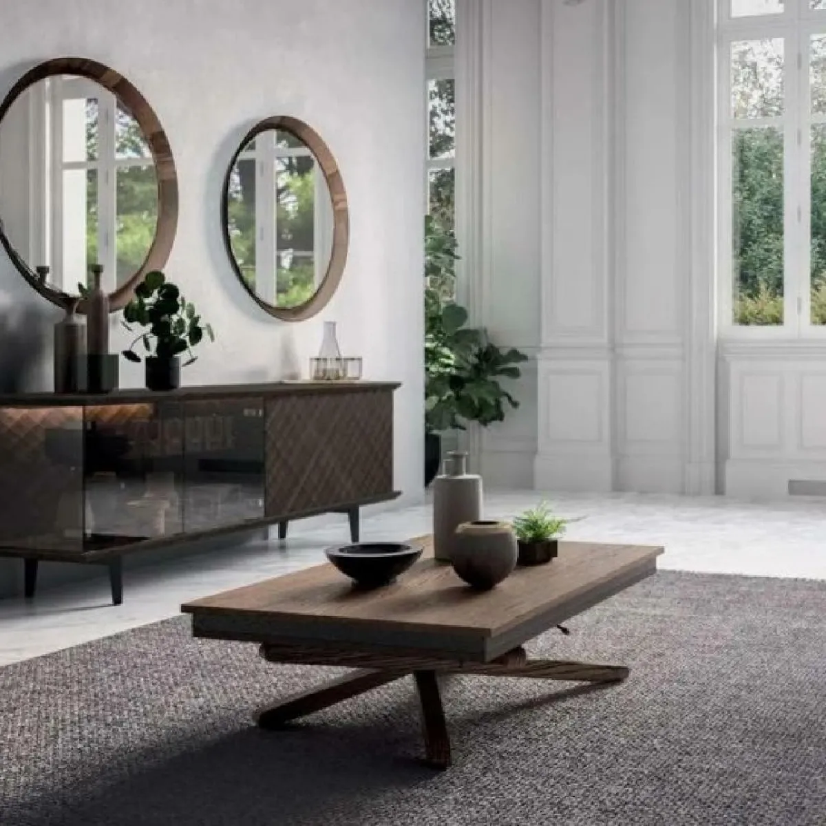 Meilleurs prix pour Inside75 JOLLY Table transformable - Chêne naturel