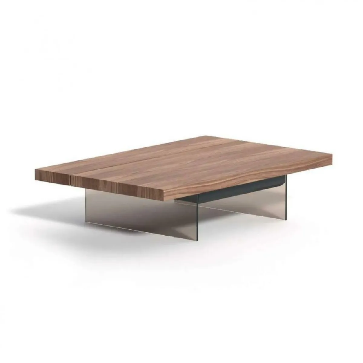 Comparer les prix de INSIDE 75 Table Basse Convertible MARKUS - Chêne Naturel