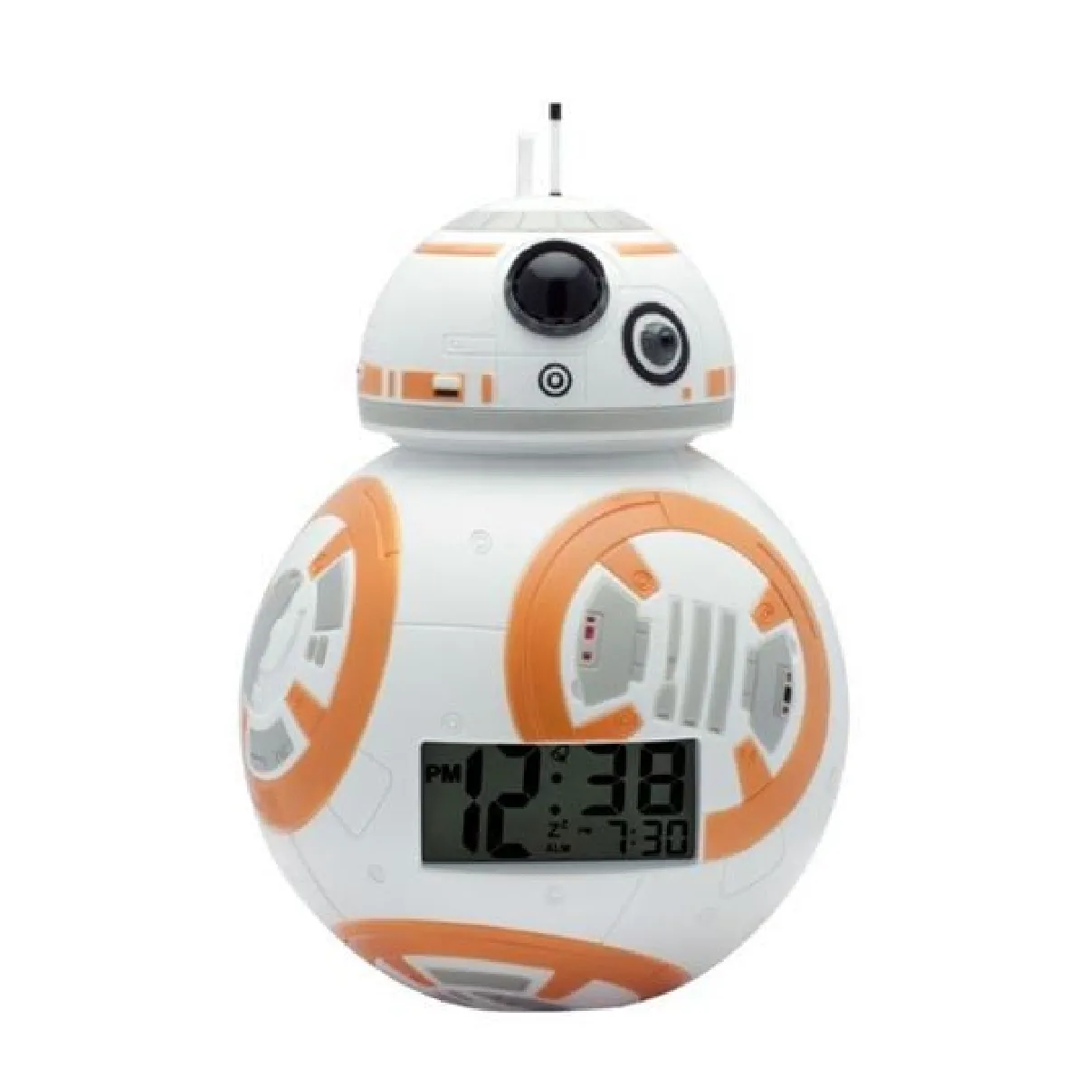 GENERIQUE R&eacute;veil lumineux veilleuse Clic Time Star Wars BB8 14 cm New