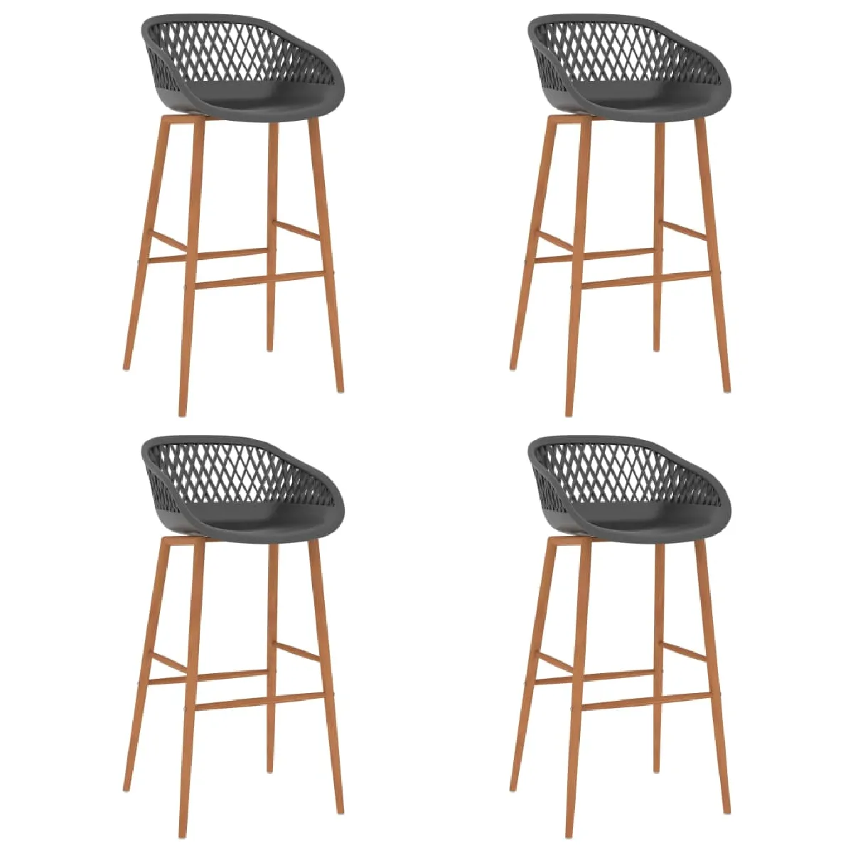 vidaXL Chaises de bar - vue 6