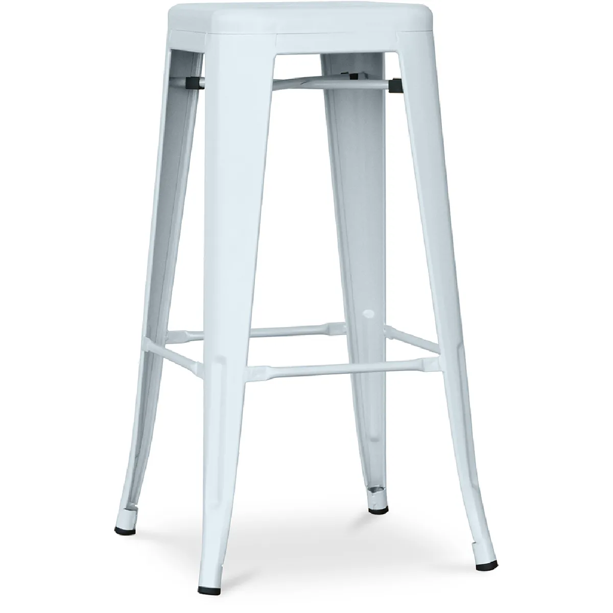 Tabouret de bar - Design industriel - 76cm - Nouvelle édition- Stylix Bleu gris Tabouret de bar - Design industriel - 76cm - Nouvelle édition- Stylix Bleu gris