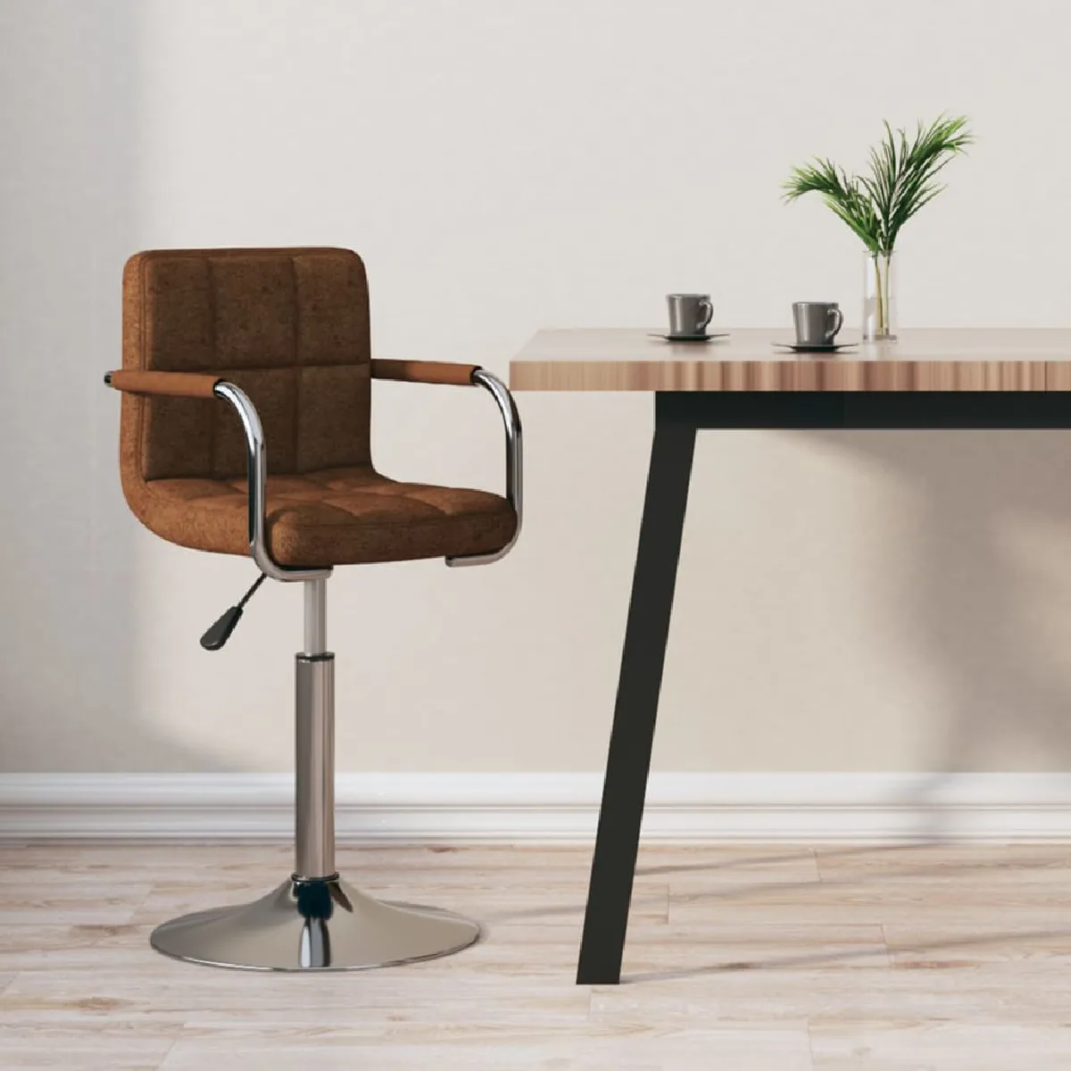 vidaXL Tabouret de bar - Marron